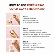 Madagascar Centella Poremizing Quick Clay Stick Mask 27g