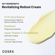 The Retinol 0.1 Cream 20ml