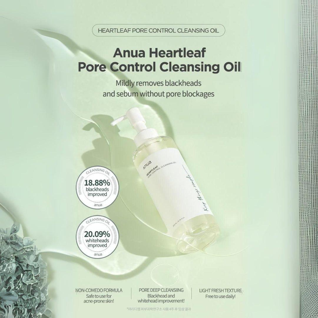 Heartleaf Pore Control Cleansing Oil 200ml