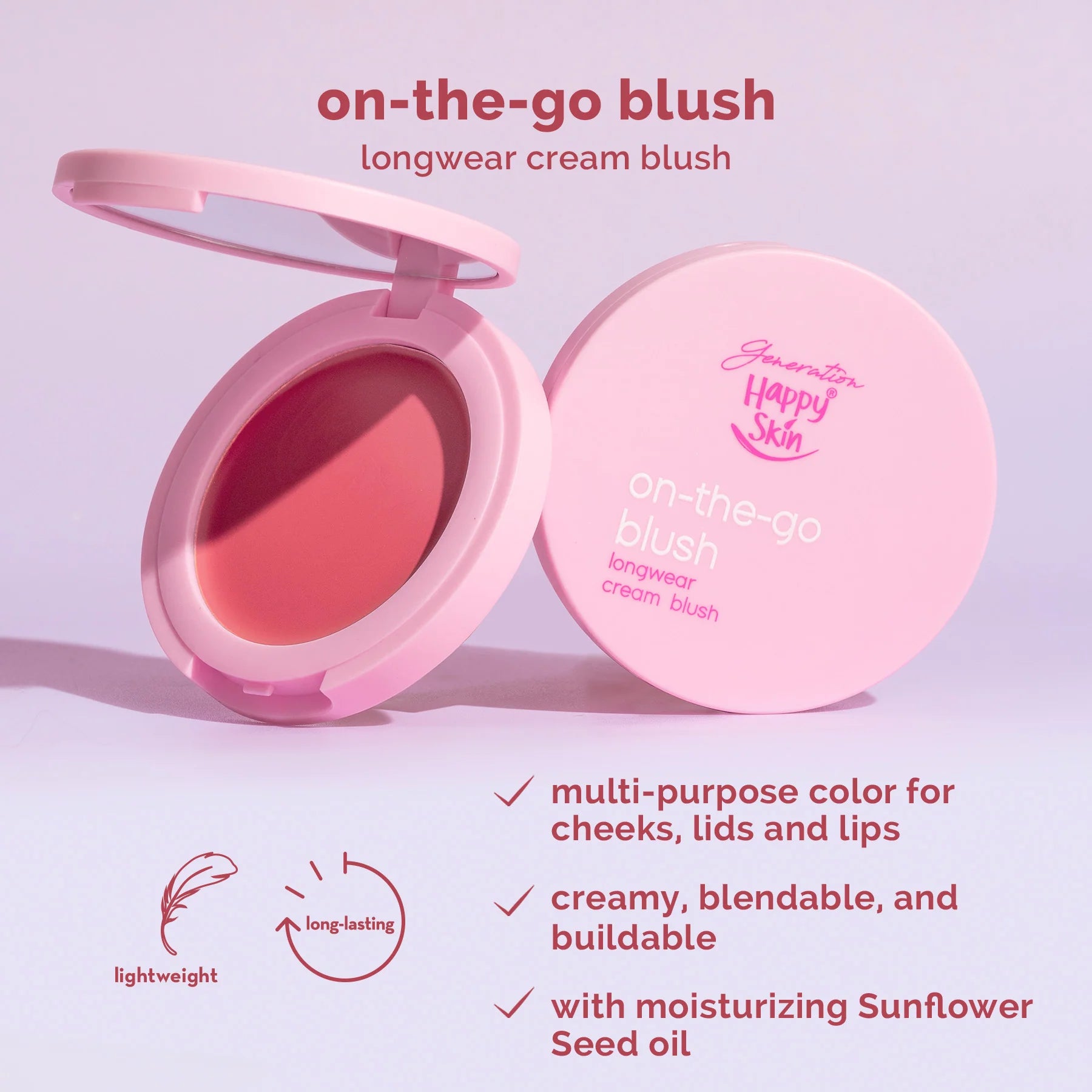 On-The-Go Blush Longwear Cream Blush