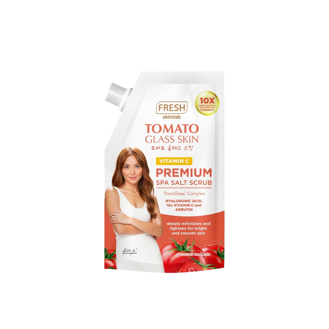 Fresh Skinlab Tomato Glass Skin Vitamin C Premium Salt Scrub 350g ...