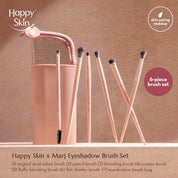 Happy Skin x Marj Eyeshadow Brush Set