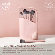 Happy Skin x Marj Full Brush Set