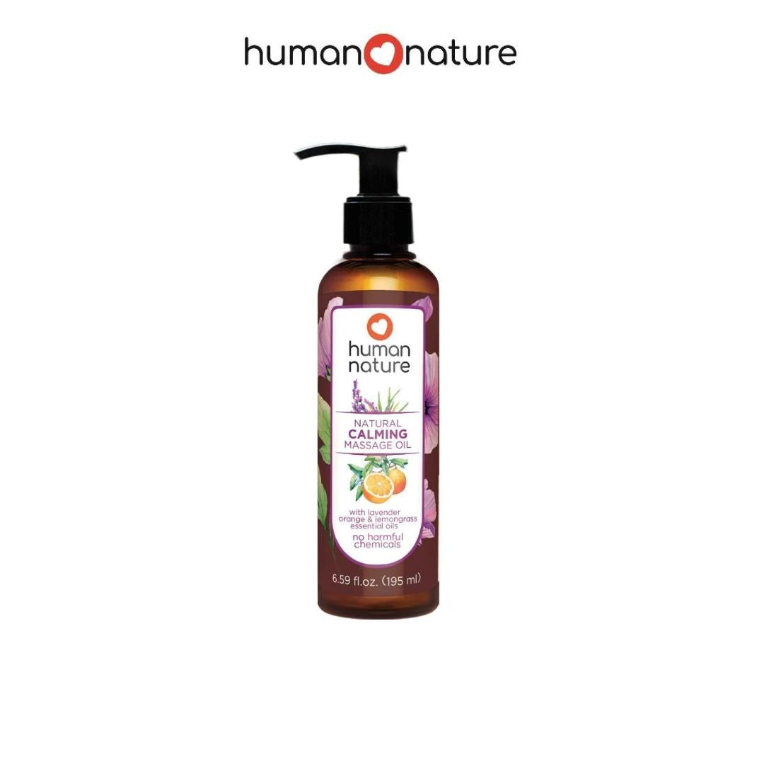 HumanNatureCalmingMassageOil195mlcosyaustralia.jpg