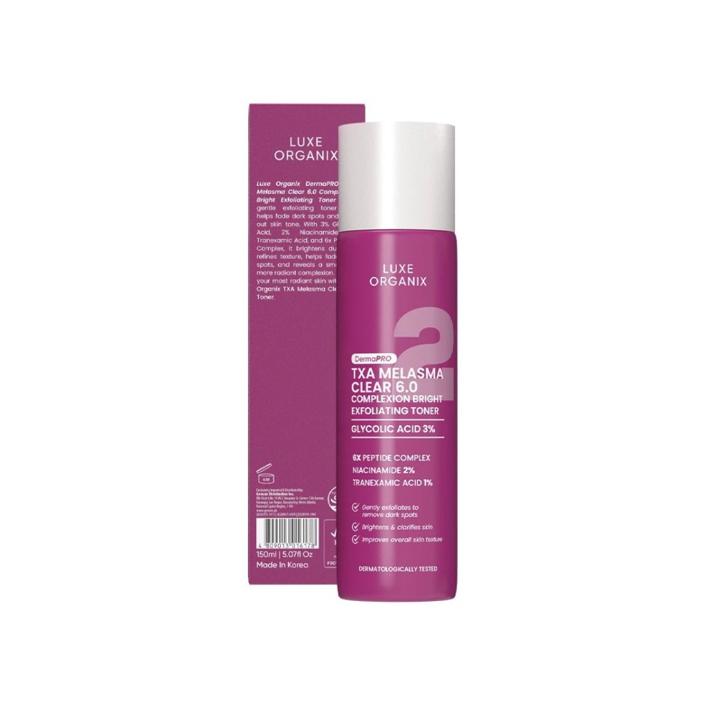 LUXEORGANIXDermaPROTXAMelasmaClear6.0ComplexionBrightExfoliatingToner150ml.jpg