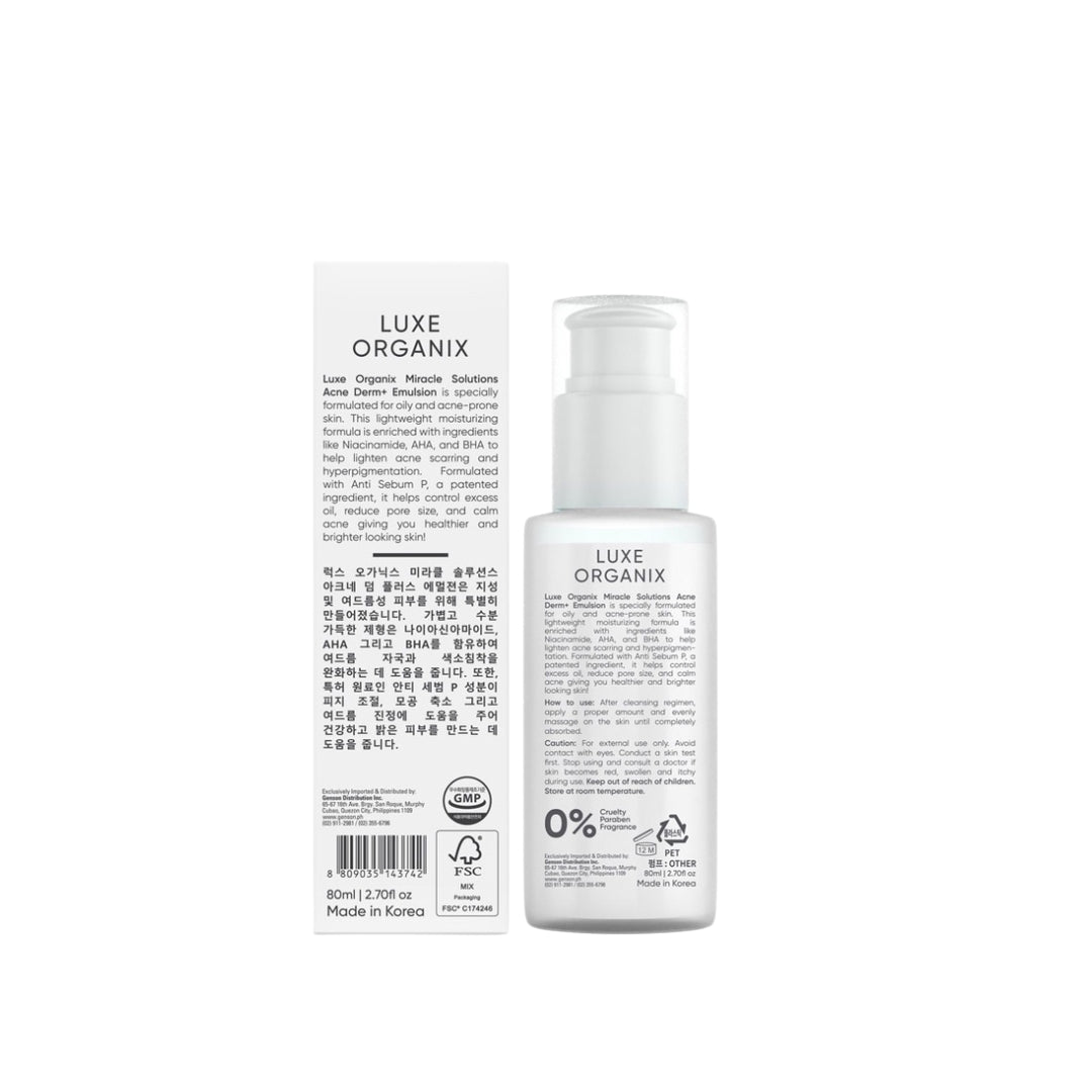 Miracle Solutions Acne Derm+ Emulsion 80ml