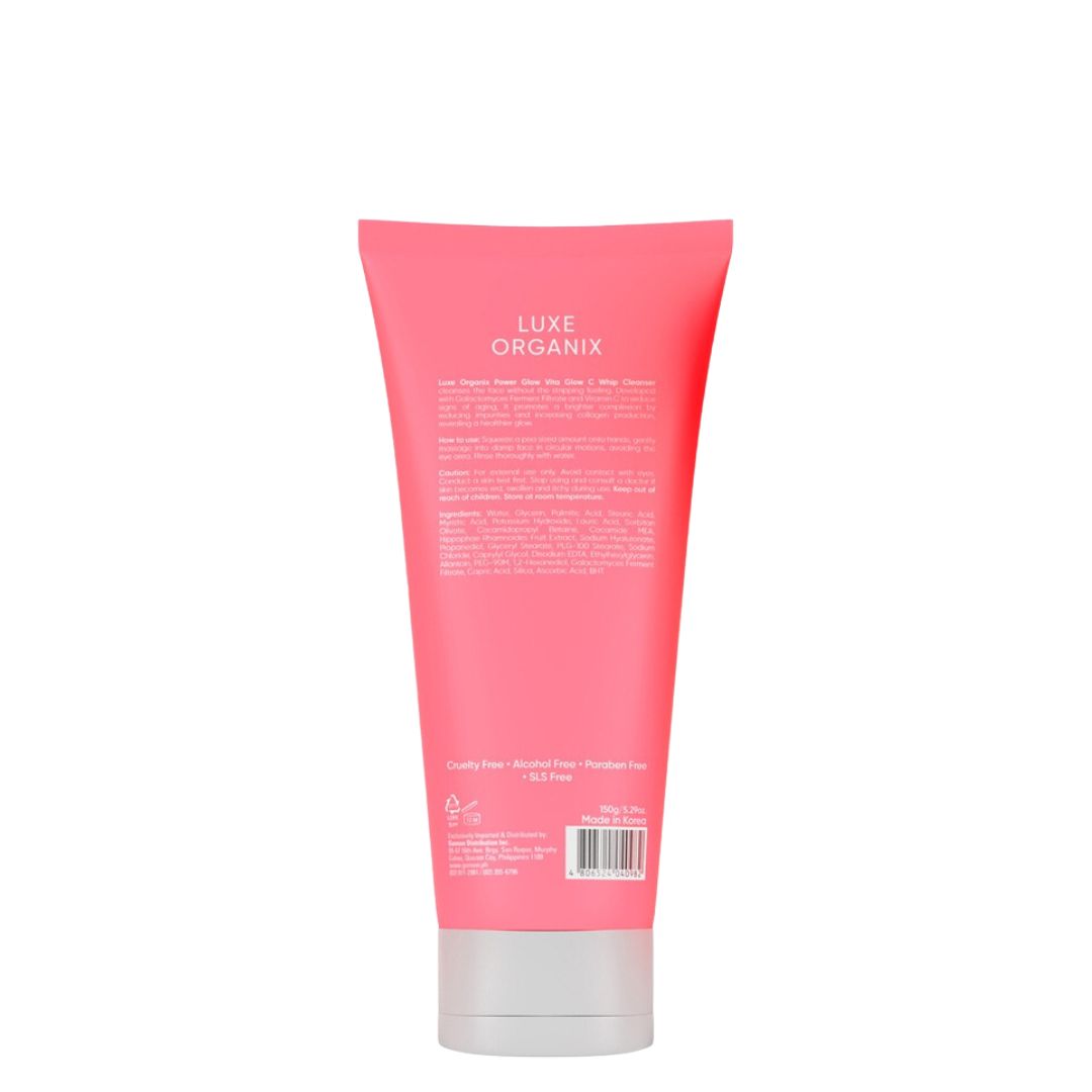 LUXEORGANIXPowerGlowVitaGlowCWhipCleanser150g-back-cosyaustralia.jpg