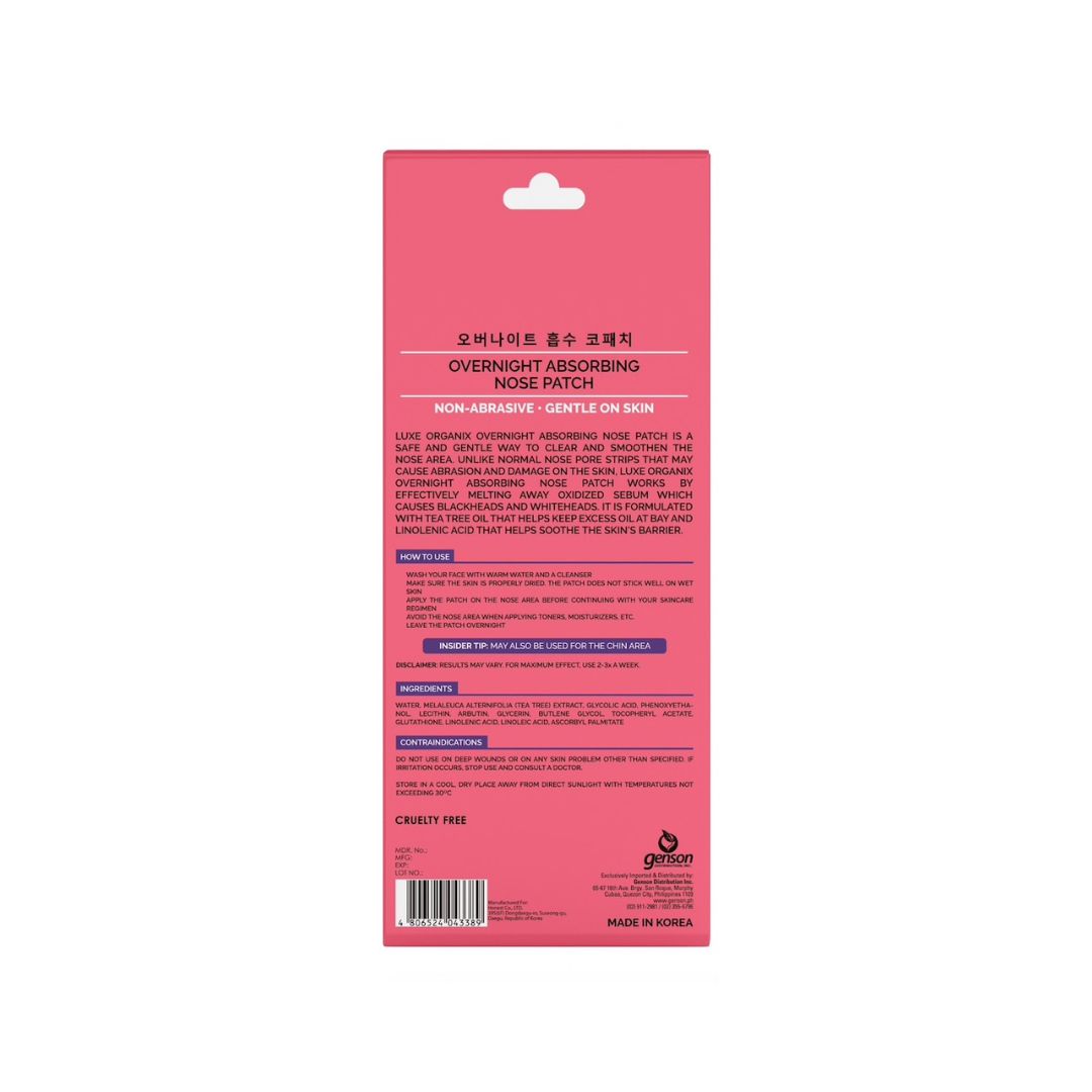 LuxeOrganixHydrocolloidOvernightNosePatch3s-back-cosyaustralia.jpg