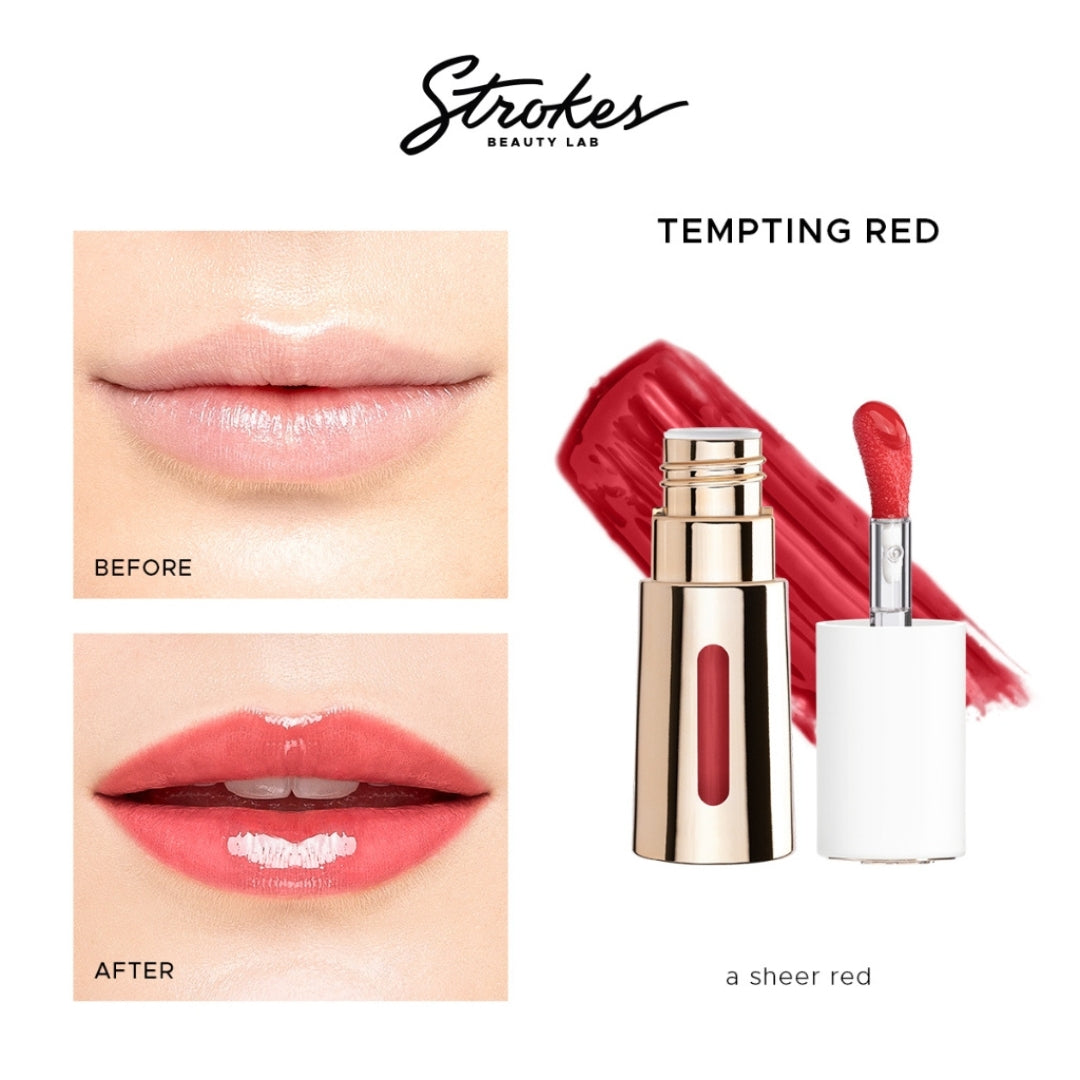 Silk Kiss in Tempting Red