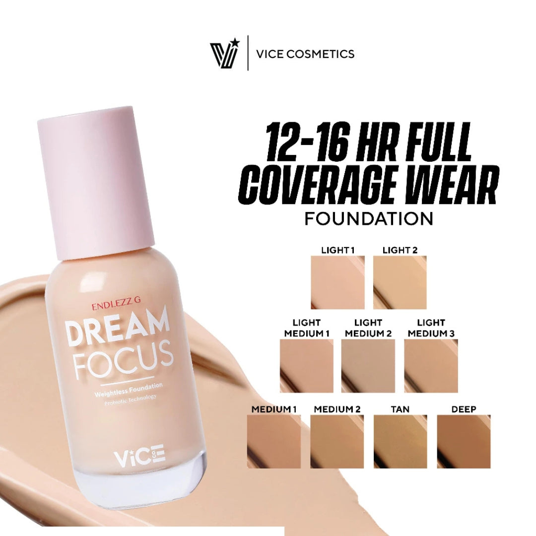 Endlezz Dream Focus Weightless Foundation