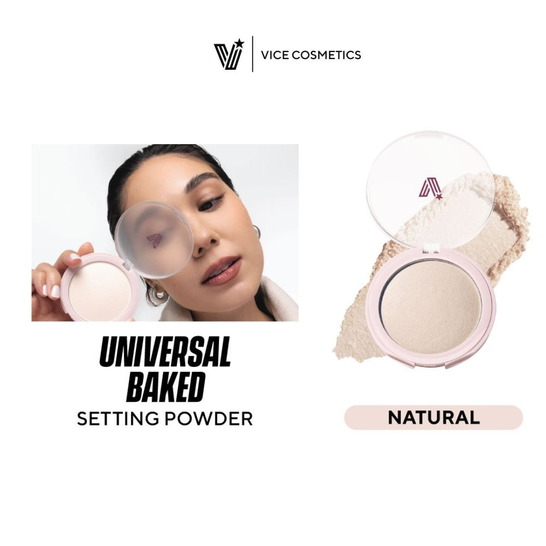 Vice Cosmetics Endlezz Universal Fix Baked Setting Powder - cosy australia