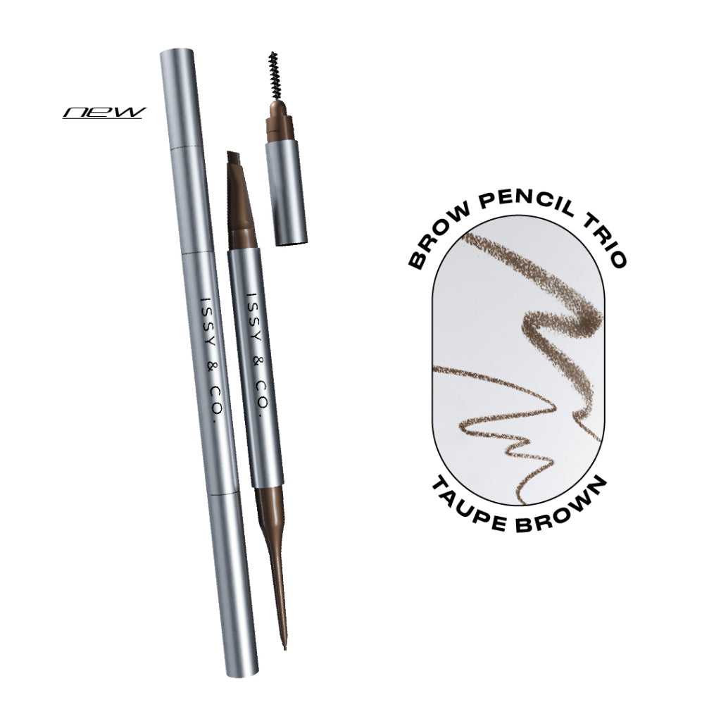 Brow Pencil Trio in Taupe Brown