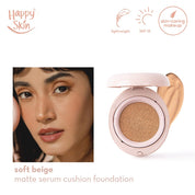 Second Skin Matte Serum Cushion Foundation SPF15