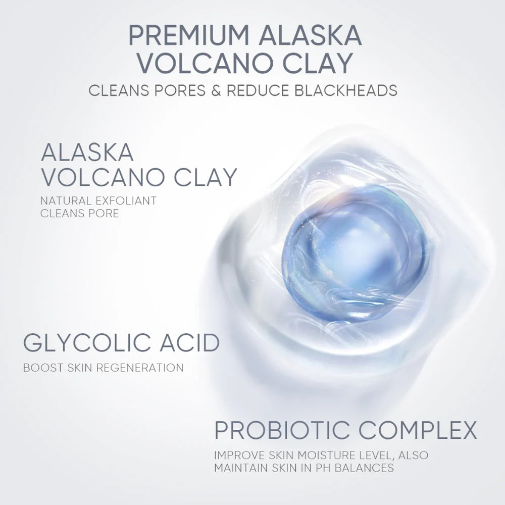 Alaska Volcano Pore Clay Stick