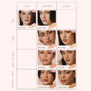 Matte Serum Cushion Foundation Shade Match Card