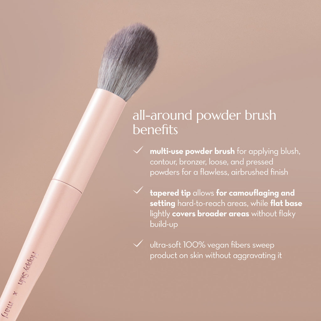 Happy Skin x Marj All-around Powder Brush