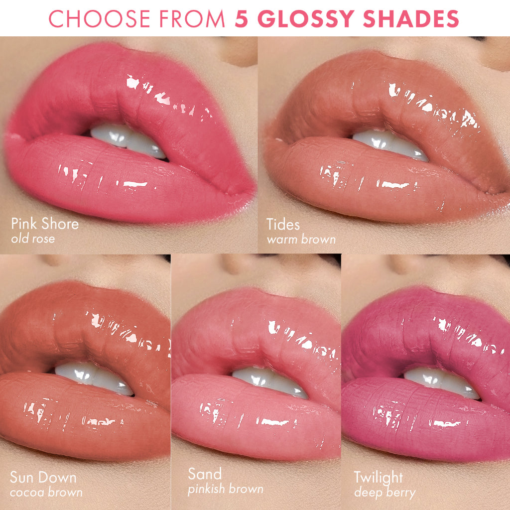 Fresh Plumping Lip Gloss in Pink Shore