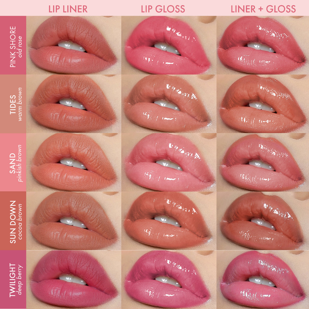 Plumping Lip Gloss and Lip Liner Set