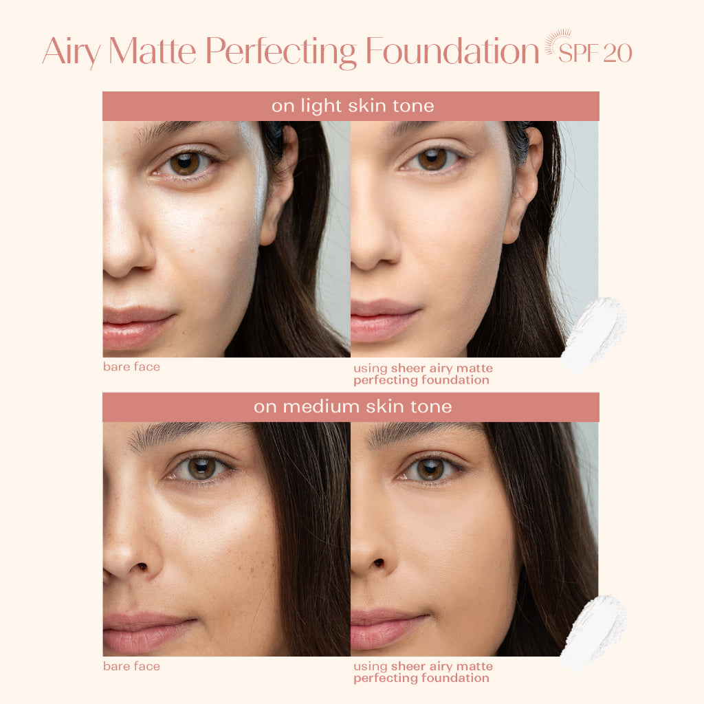 Airy Matte Perfecting Foundation SPF20 in Sheer