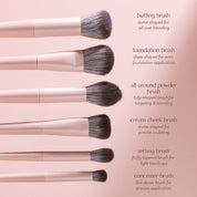 Happy Skin x Marj Full Brush Set