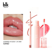 Fresh Plumping Lip Gloss and Lip Liner Set in Sand