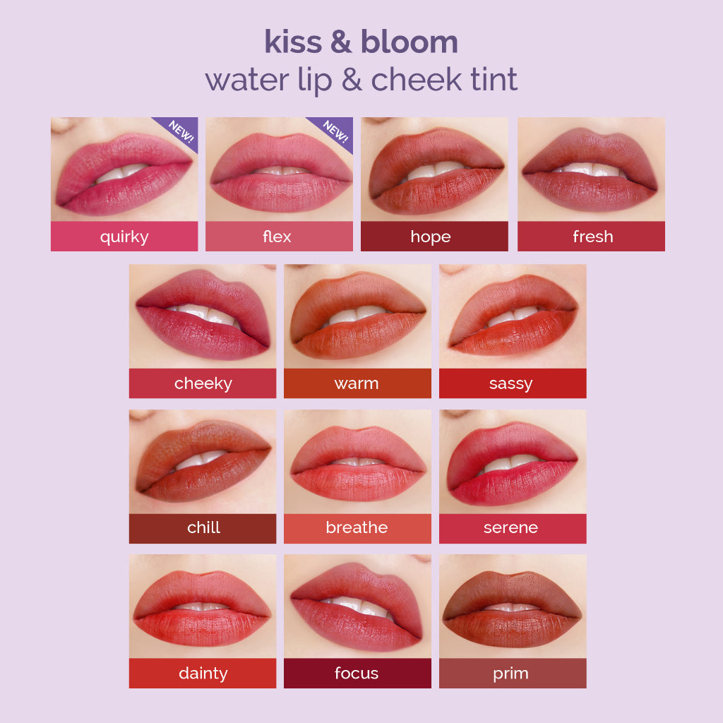 Kiss & Bloom Water Lip & Cheek Tint