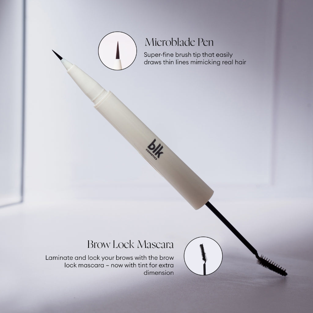 Daydream Microblade Brow Lock Mascara Duo in Natural Brown