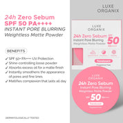 24H Zero Sebum Instant Pore Blurring Weightless Matte Powder