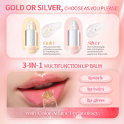 Silver Makes Stunning Lip Balm