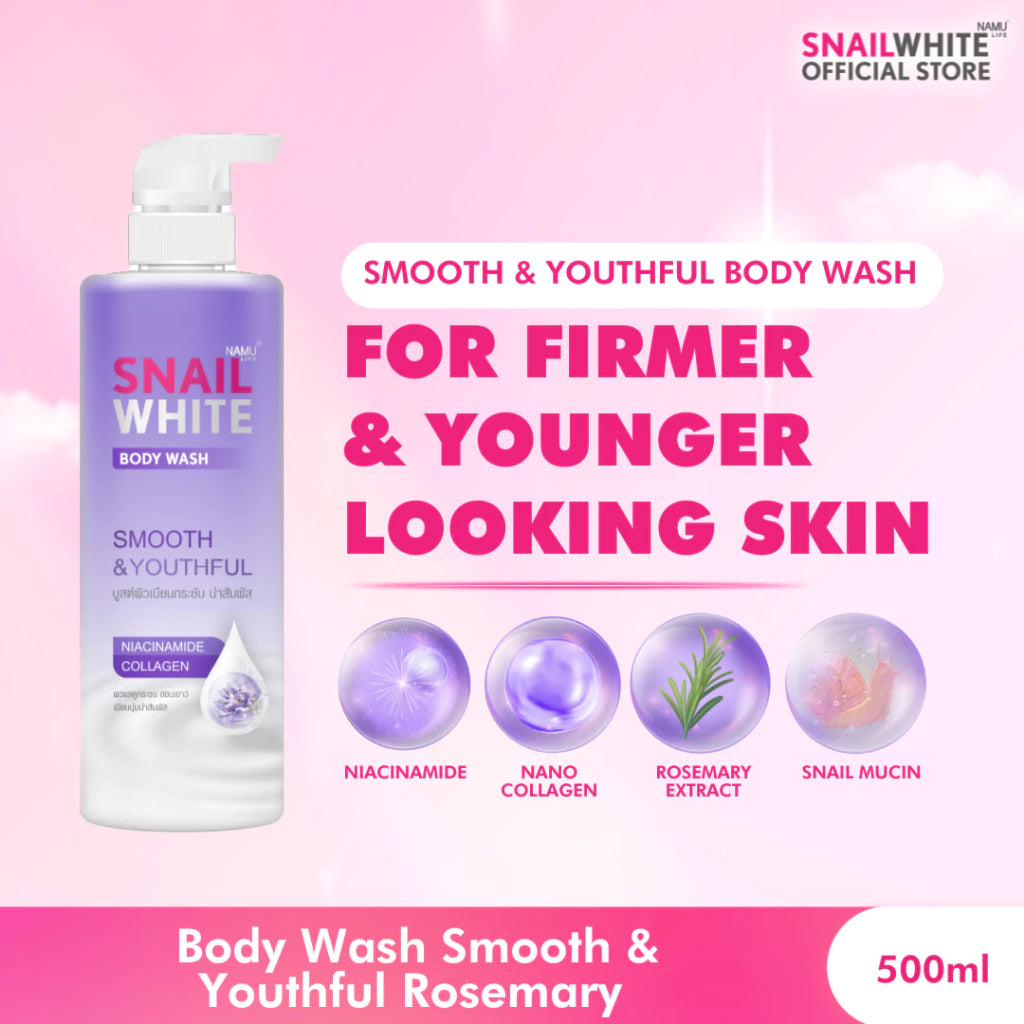 Body Wash Smooth & Youthful Rosemary 500ml