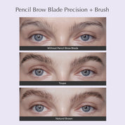 Daydream Pencil Brow Blade Precision + Brush in Natural Brown