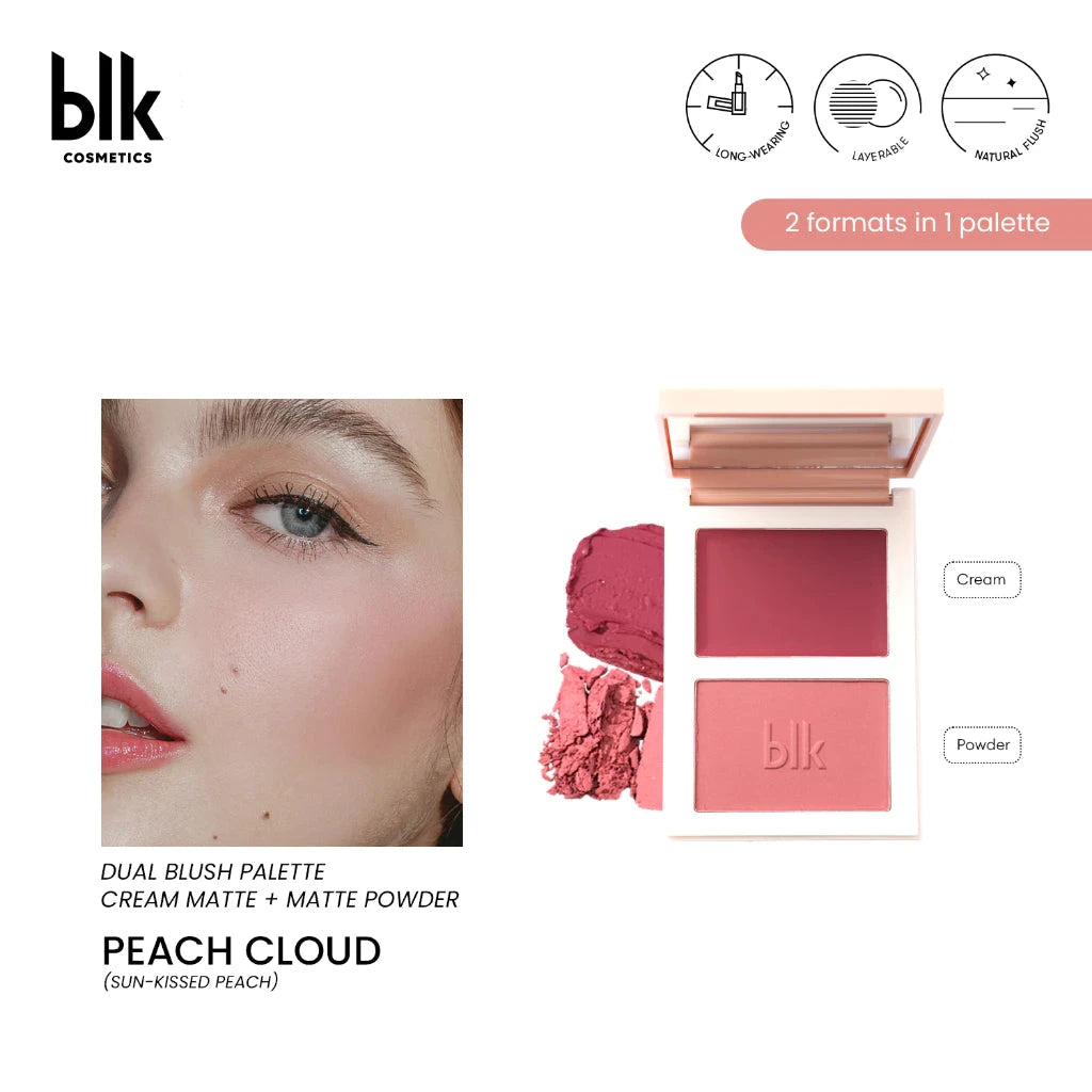 Dual Blush Palette Cream + Powder