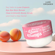 Bye Bye Bum Bumps Clear & Smooth Booty Scrub