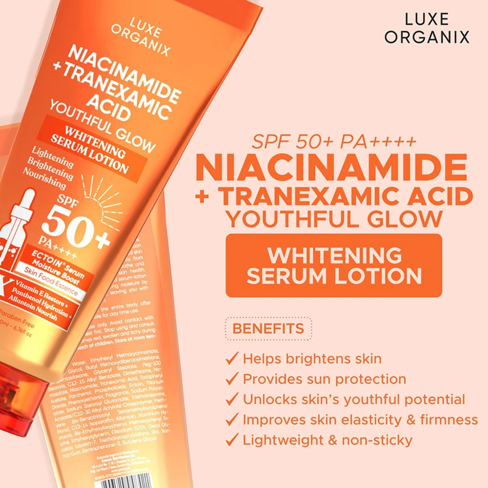 Niacinamide + Tranexamic Acid Youthful Glow Serum Lotion 200ml