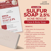 Dermapro Sulfur Soap 2.5% Acne Rescue 80g