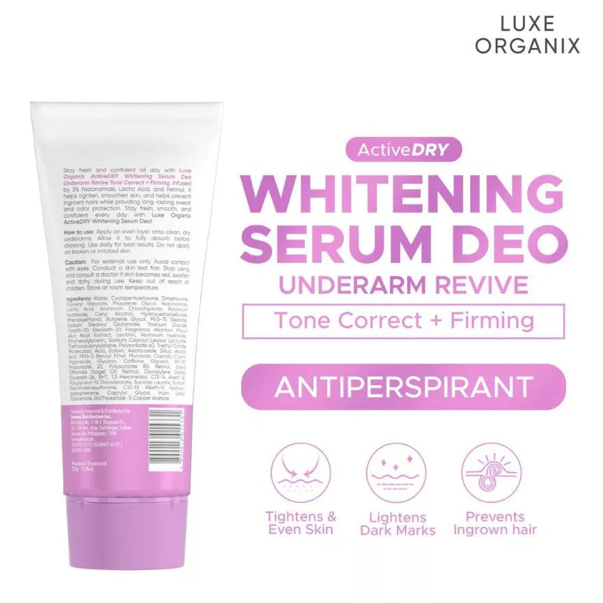 Active Dry Whitening Serum Deo 50g