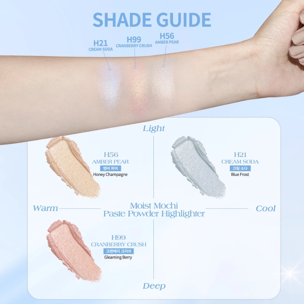 Moist Mochi Paste Powder Highlighter