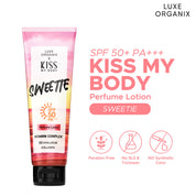 Kiss My Body Perfume Lotion SPF 50 200g