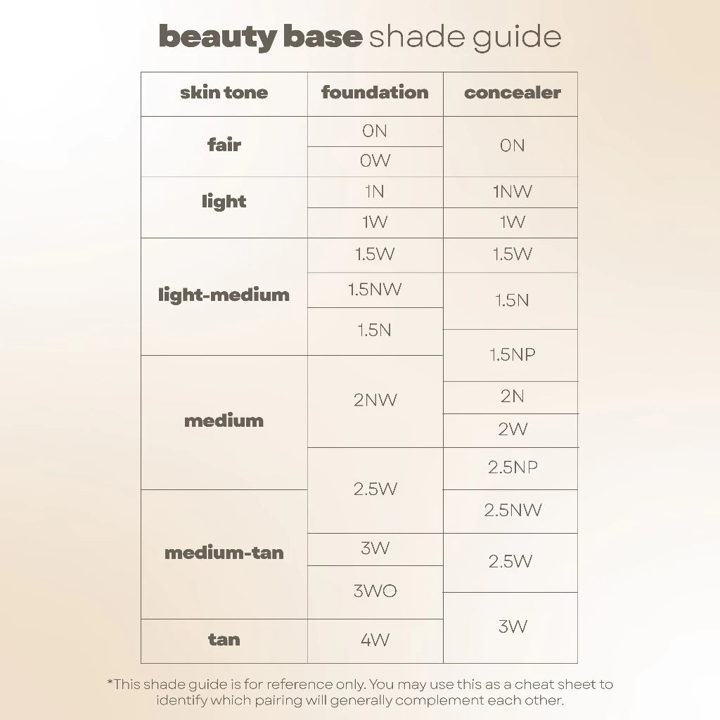 Beauty Base Weightless Touch Foundation