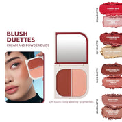 V x Jelly 2 Blush Duette - Cream & Powder Blush