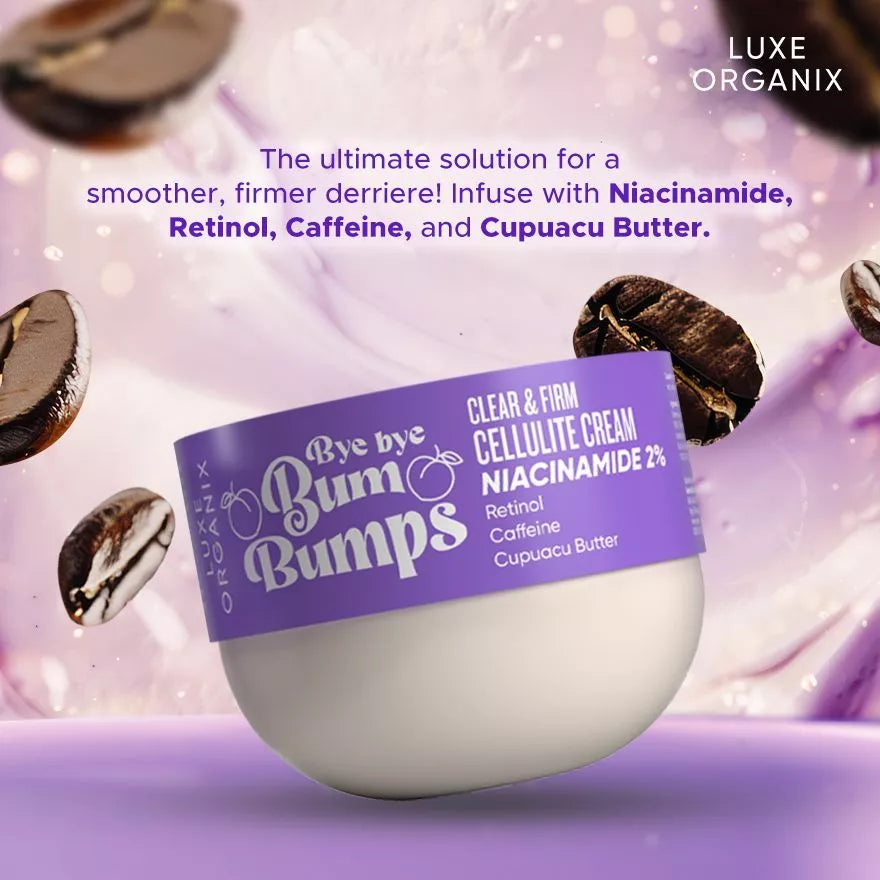 Bye Bye Bum Bumps Clear & Firm Booty Cellulite Cream