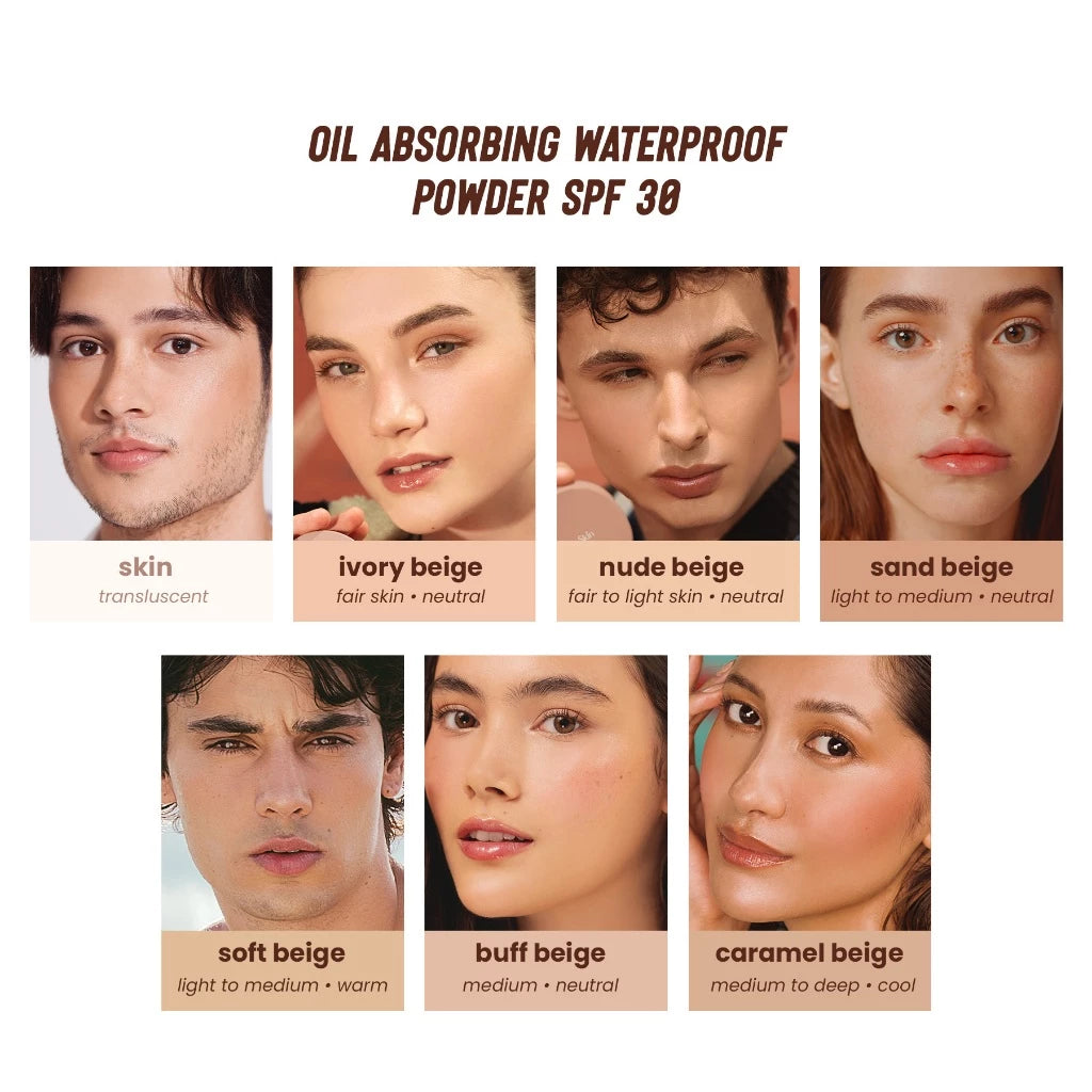 Oil Absorbing Waterproof Powder SPF 30