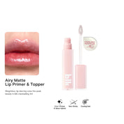 Airy Matte Lip Primer & Topper