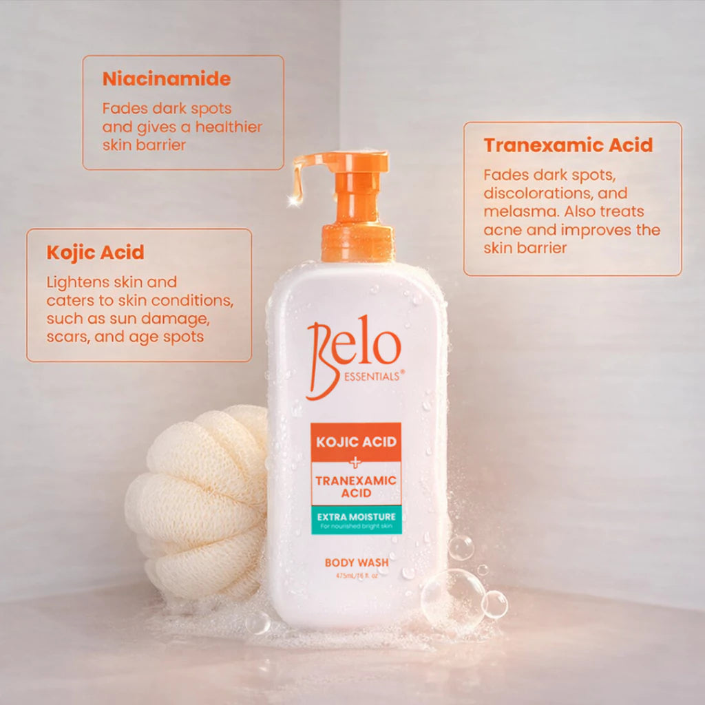Kojic Acid + Tranexamic Acid Extra Moisture Body Wash 475ml