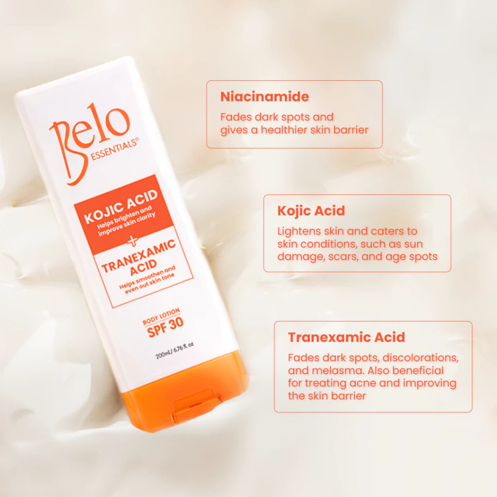 Kojic Acid + Tranexamic Acid Body Lotion 200ml