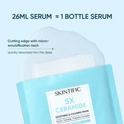SKINTIFIC 5X Ceramide Soothing & Calming Mask 1s (GIFT)