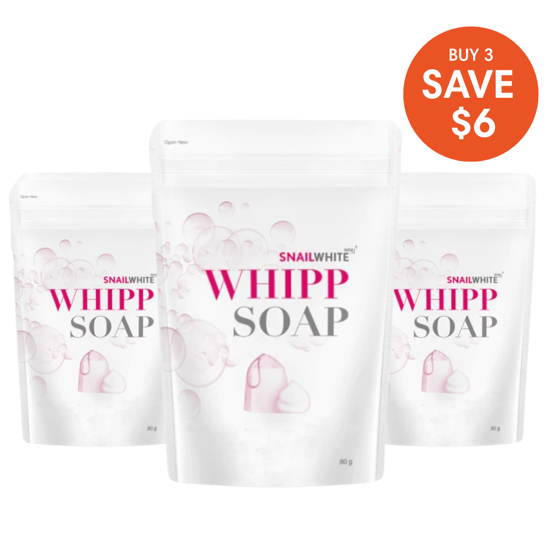 SNAILWHITE Whipp Soap 100g [Bundle of 3] - cosy australia – shop cosy