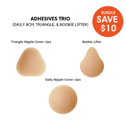 Adhesives Trio [Daily 8cm, Triangle, Boobie Lifter]