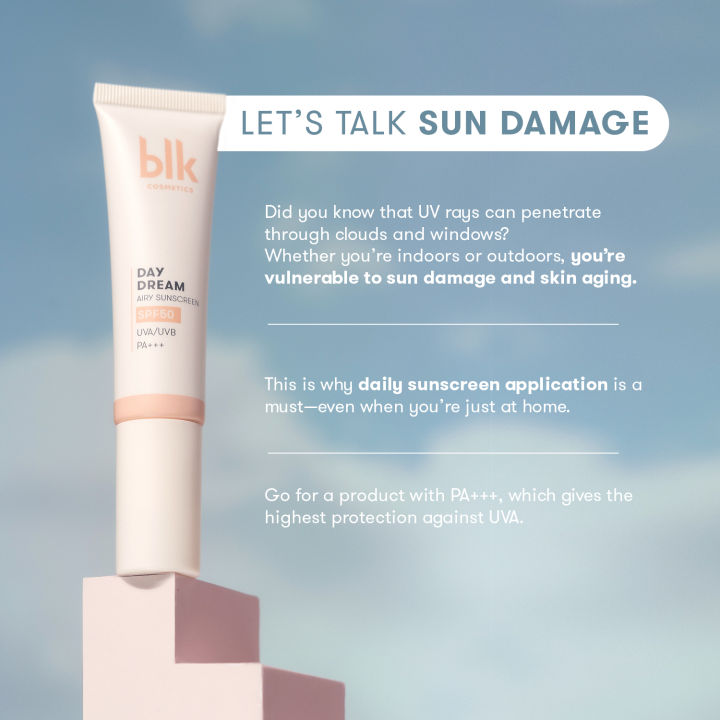 blk Cosmetics Daydream Airy Tinted Sunscreen SPF50 in Oat blk Cosmetics