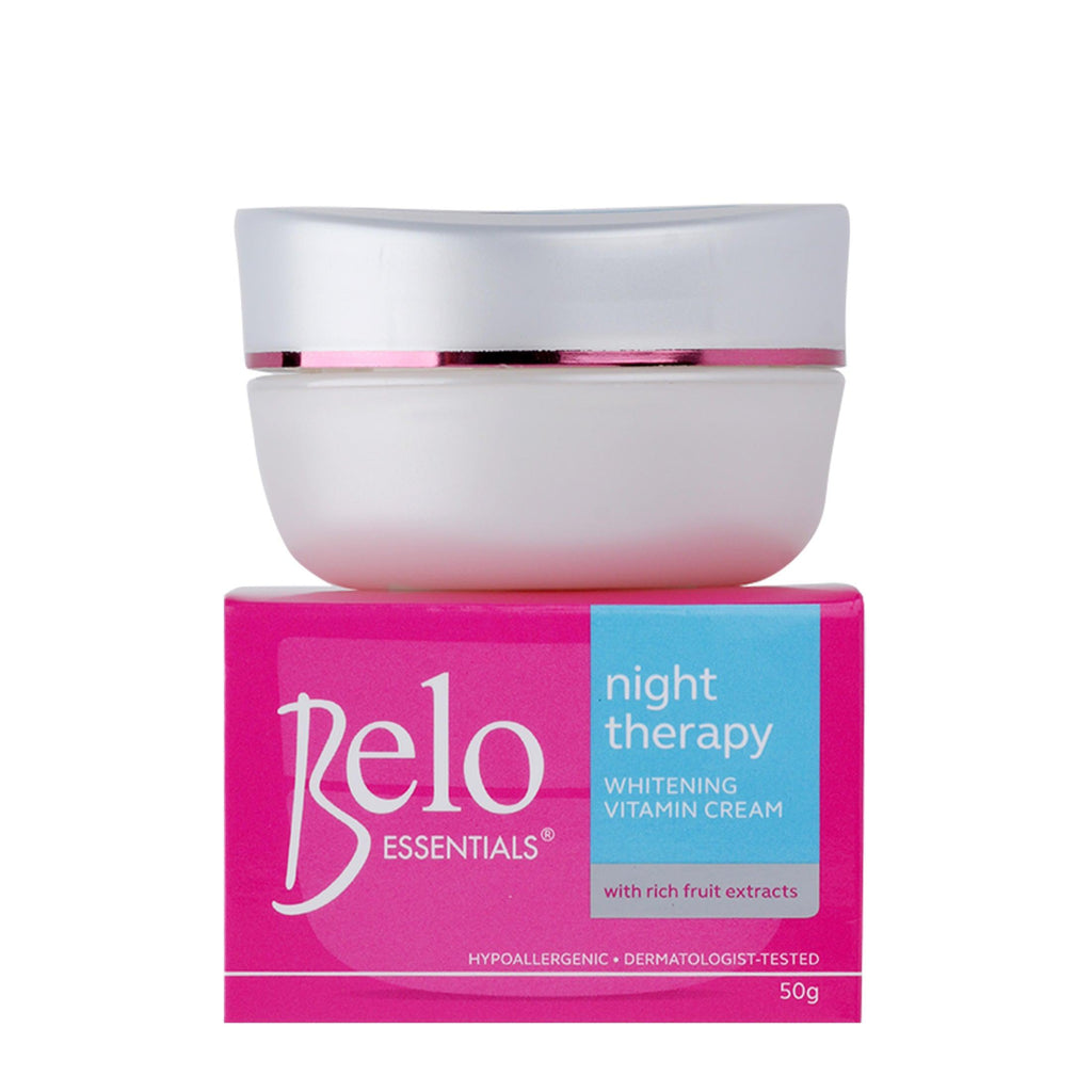 Belo Essentials Night Therapy Whitening Vitamin Cream 50g Belo